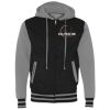 Unisex Heavyweight Varsity Full-Zip Hooded Sweatshirt Thumbnail