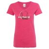 Women’s Glitter V-Neck T-Shirt Thumbnail