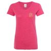 Women’s Glitter V-Neck T-Shirt Thumbnail