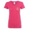 Women’s Glitter V-Neck T-Shirt Thumbnail